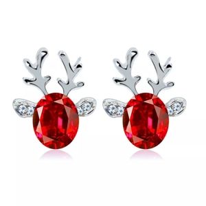 Reindeer Christmas Stud Earnings